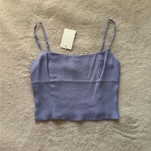 Aritzia wilfred corset style tank